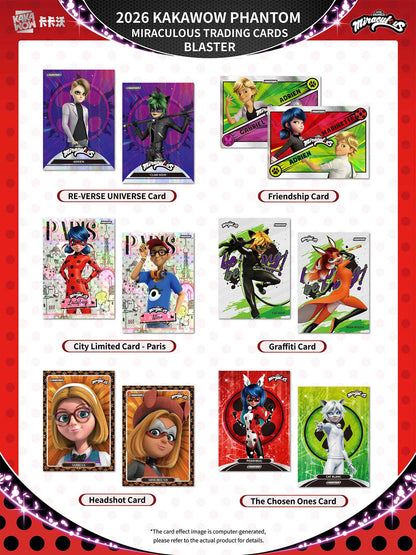 2026 PHANTOM Miraculous Trading Cards - Blaster