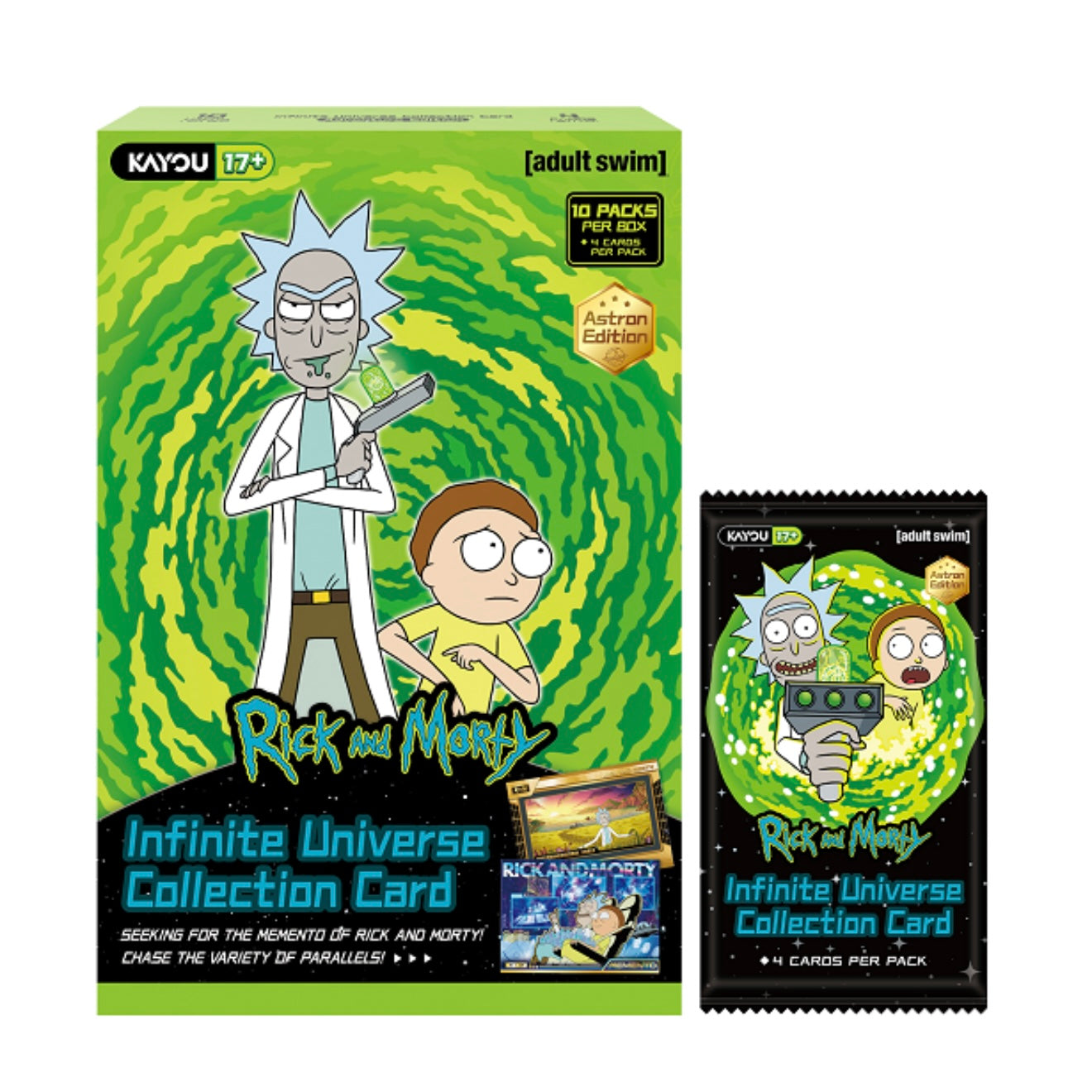 Rick and Morty - Multiverse Collection Cards - Star Radiance Pack Wave 1
