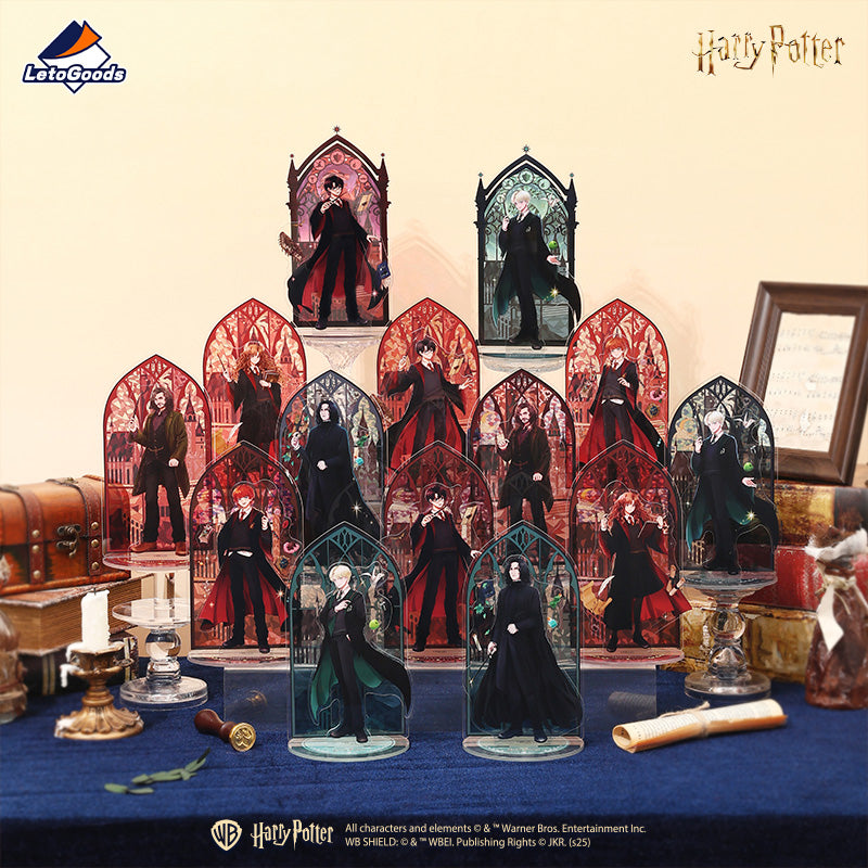 Harry Potter Stained Glass Series Character Stand Blind Box