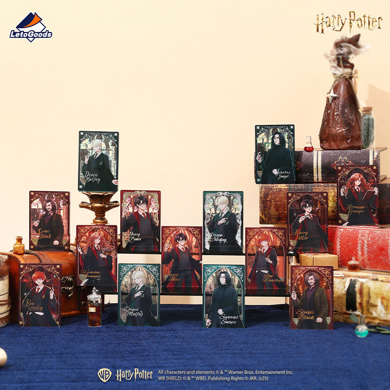 Harry Potter Stained Glass Series Flowing Sand Blind Box