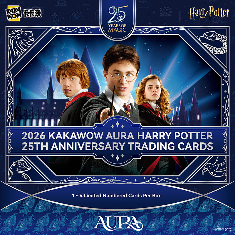 2026 AURA Harry Potter 25th Anniversary Trading Cards