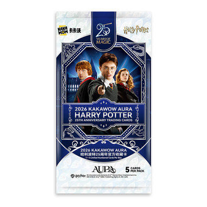 2026 AURA Harry Potter 25th Anniversary Trading Cards