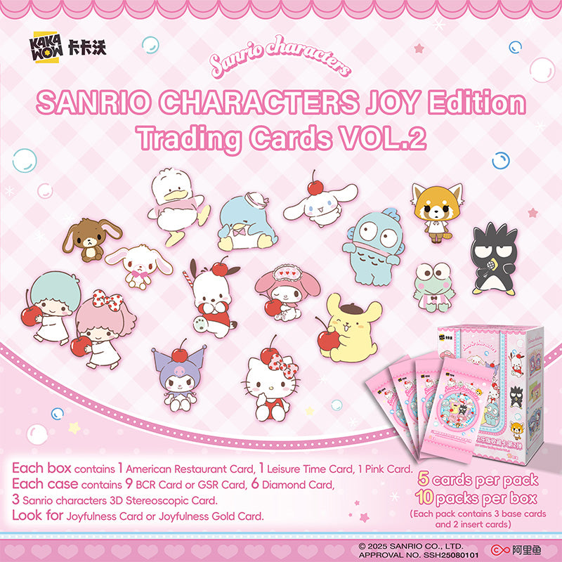 SANRIO CHARACTERS JOY Edition Trading Cards Vol.2
