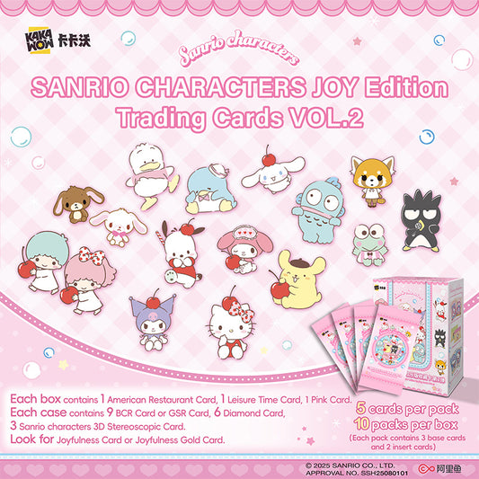SANRIO CHARACTERS JOY Edition Trading Cards Vol.2