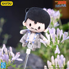 KAYOU Detective Conan Movie "The Blind Alibi" Series Plush Finger Puppet Keychains - Official Licensed Toys, One Full Box (Contains 8 Small Boxes)