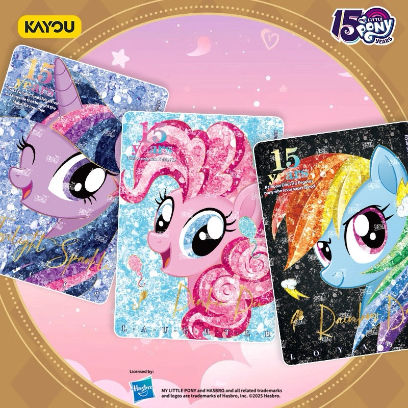 KAYOU My Little Pony Luminous Moon Series 8 (Chinese Version) - Full Box (Contains 18 Packs)