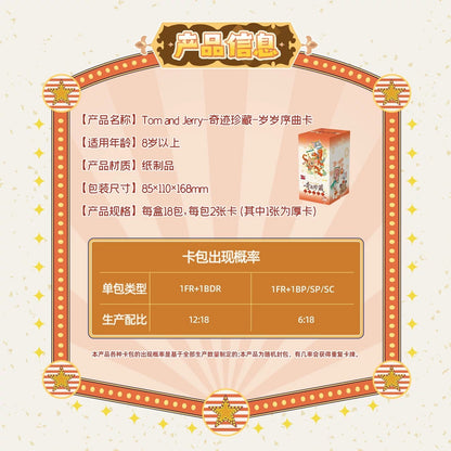 KAYOU Tom and Jerry - Miracle Collection - Sui Sui Overture Cards - Wave 1