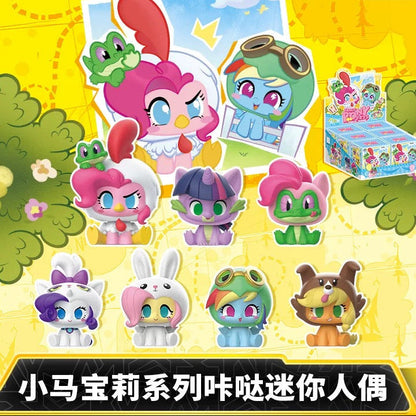 KAYOU My Little Pony Click Series Mini Figurines – Wonderful Animal Paradise | Full Box (6 Small Boxes)