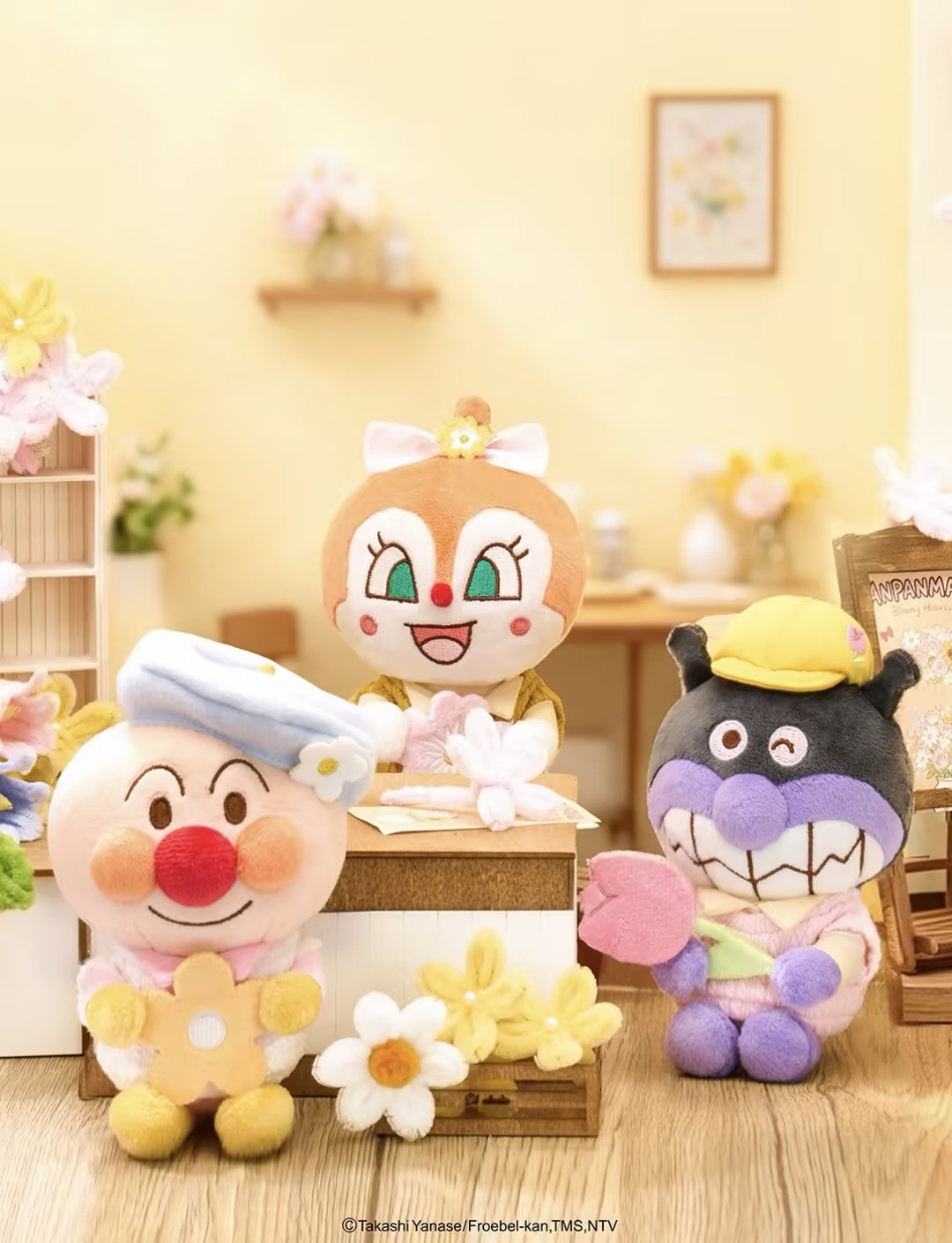 KAYOU Anpanman - Flower Wish Series - Plush Doll Charm