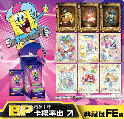 KAYOU SpongeBob Cards - Deluxe Edition FE Version | Full Box Official Authentic Collectible Trading Cards