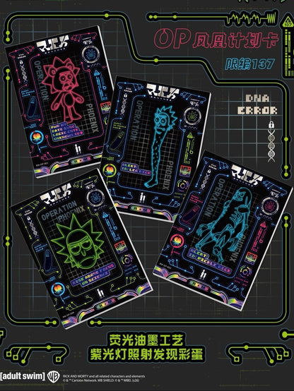 Rick and Morty - Multiverse Collection Cards - Star Radiance Pack Wave 1