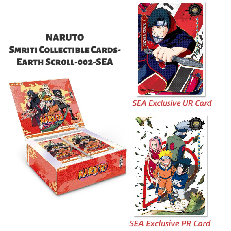 KAYOU Naruto Smriti Cards – Earth Scroll 002