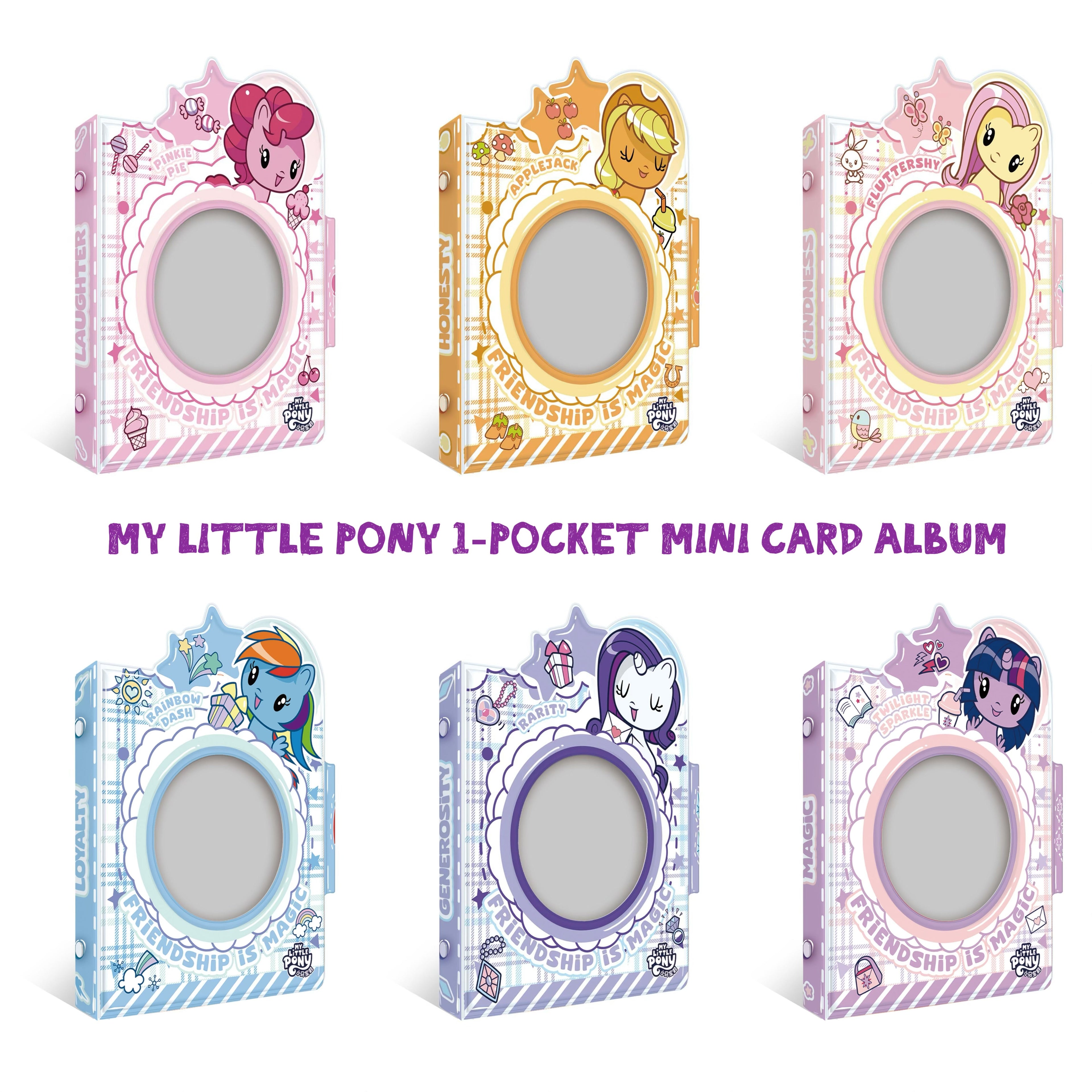 Spend HKD 888 on My Little Pony in one order to receive a free gift: 1 small card album + 1 badge.
