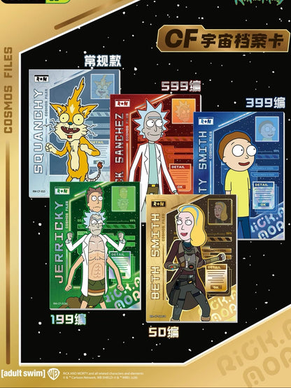 Rick and Morty - Multiverse Collection Cards - Star Radiance Pack Wave 1