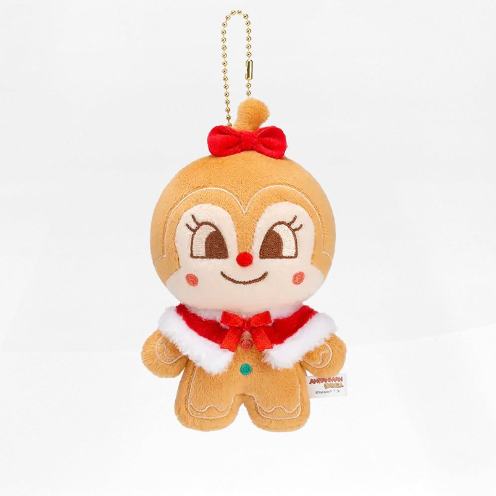 KAYOU Anpanman - Christmas GIFT Series - Gingerbread Man Plush Doll Keychain