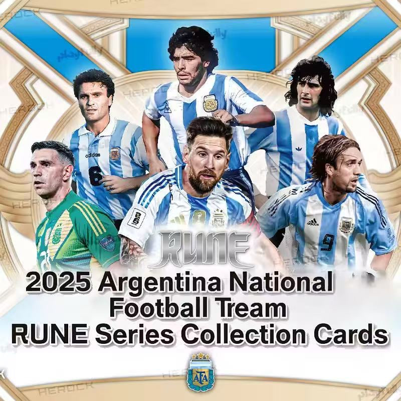2025 ARGENTINA NATIONAL FOOTBALL TEAM TRADING CARDS