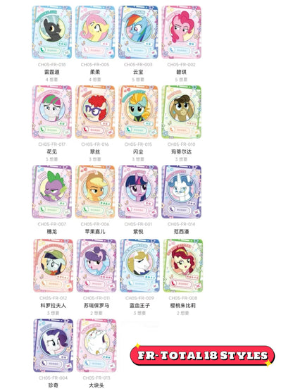 KAYOU My Little Pony Friendship Forever Cards – Rainbow Pack Series 5