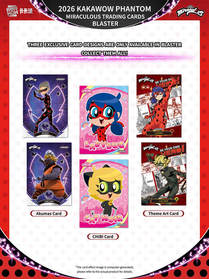 2026 PHANTOM Miraculous Trading Cards - Blaster