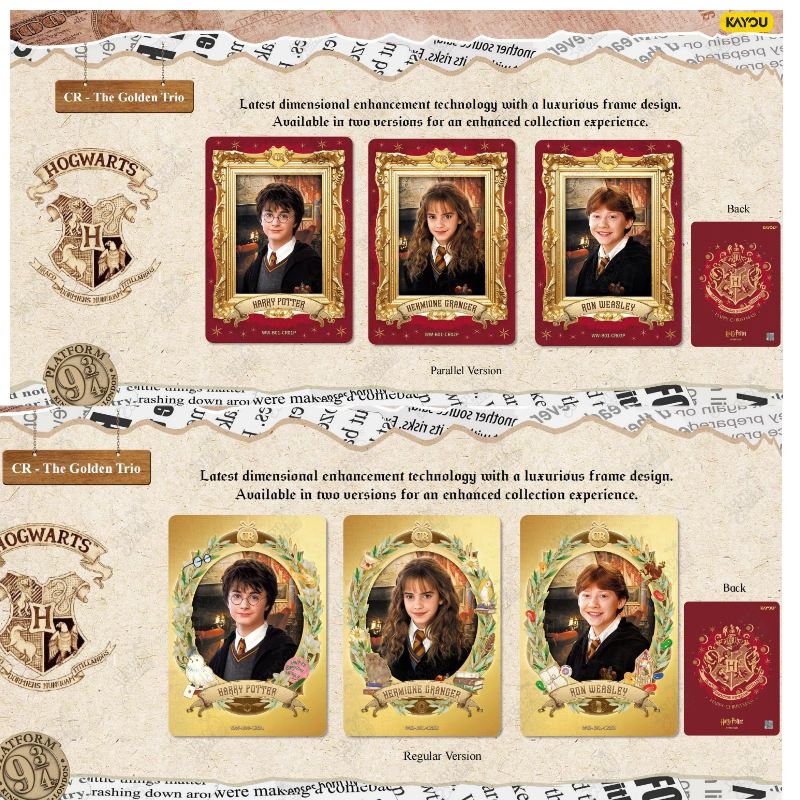 KAYOU Harry Potter Wizard Collection Cards – Departure Edition SEA (English Version)