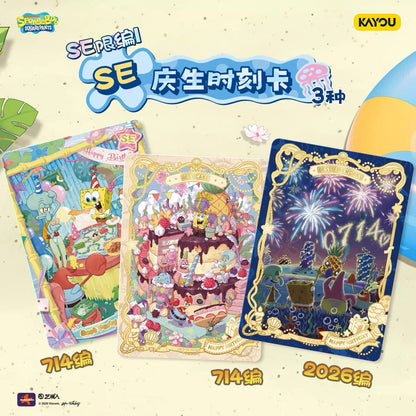 New KAYOU SpongeBob Fun Times Collection Cards Premium Pack Wave 3