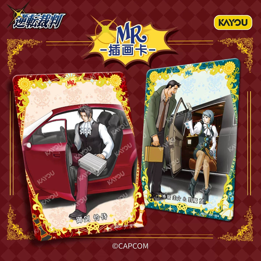 KAYOU Ace Attorney - Magnificent Collection Cards - Premium Pack - Series 1