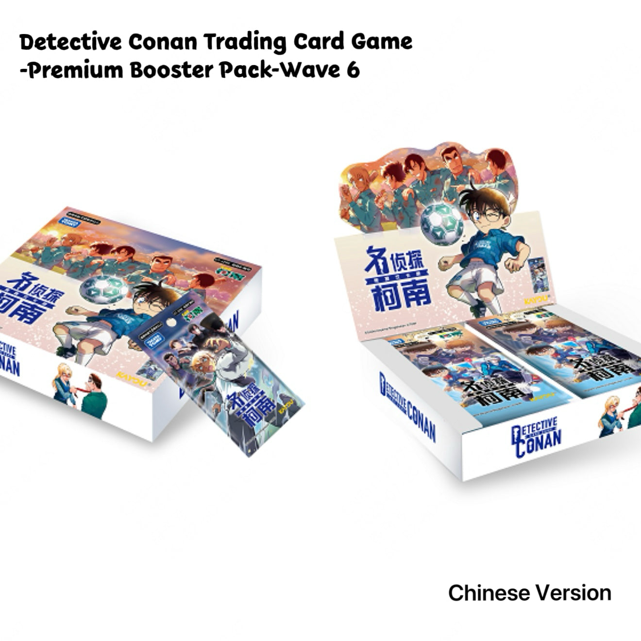 Pre‑order Detective Conan Trading Card Game‑Premium Booster Pack‑Wave 6, Simplified Chinese Version