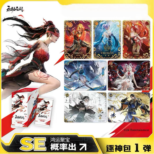 KAYOU Naraka: Bladepoint - Blazing Golden Fire Collection Cards - Godseeker Booster Pack Wave 1