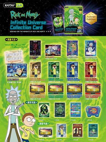 Rick and Morty - Multiverse Collection Cards - Star Radiance Pack Wave 1