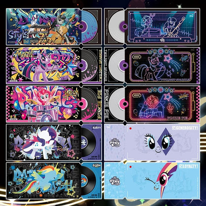 KAYOU My Little Pony Laser Ticket Cards: Shining Notes Full Box (6 Packs Included) - Official Authentic Merchandise