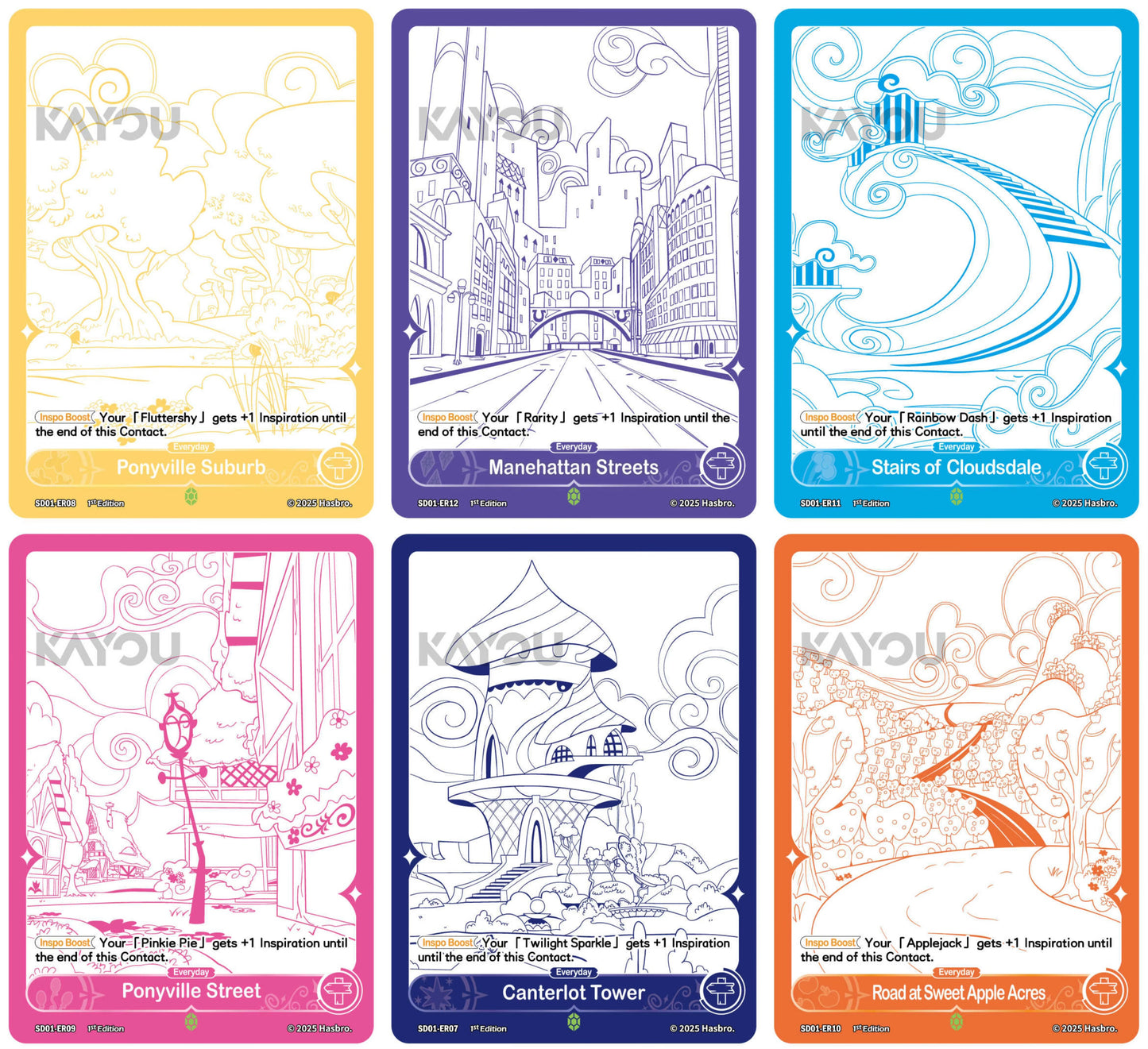 My Little Pony TCG - Fantasy Wonderland Booster Pack 001 UV - KAYOU English Trading Card Game