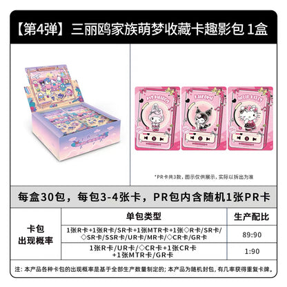 Sanrio Family‑Dreamy Collection Cards‑Premium Pack‑Aroma Tale‑Wave 1