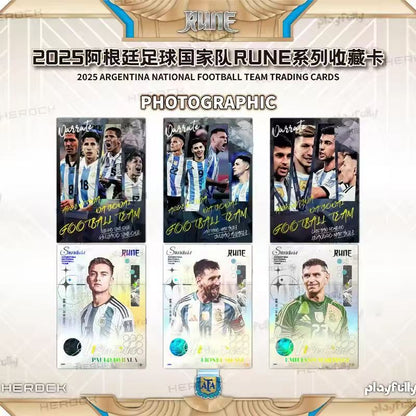 2025 ARGENTINA NATIONAL FOOTBALL TEAM TRADING CARDS