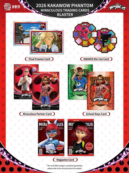2026 PHANTOM Miraculous Trading Cards - Blaster