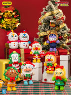 KAYOU Anpanman - Christmas GIFT Series - Christmas Plush Doll Keychain 18CM KAYOU Anpanman Christmas Gift Series Christmas Plush Doll Plush Keychain