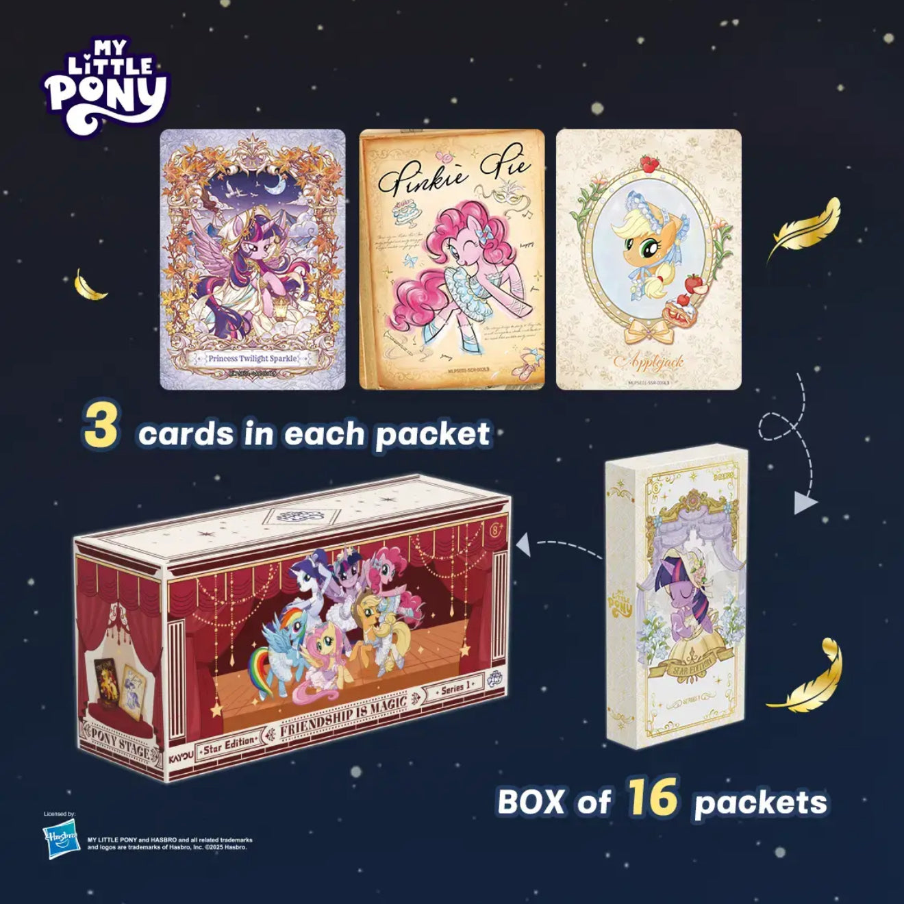 KAYOU My Little Pony Friendship Eternal Star Pack - Wave 2