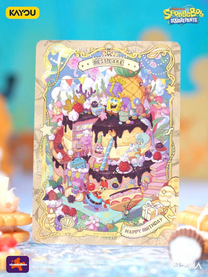 New KAYOU SpongeBob Fun Times Collection Cards Premium Pack Wave 3