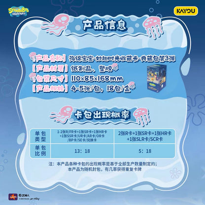 New KAYOU SpongeBob Fun Times Collection Cards Premium Pack Wave 3