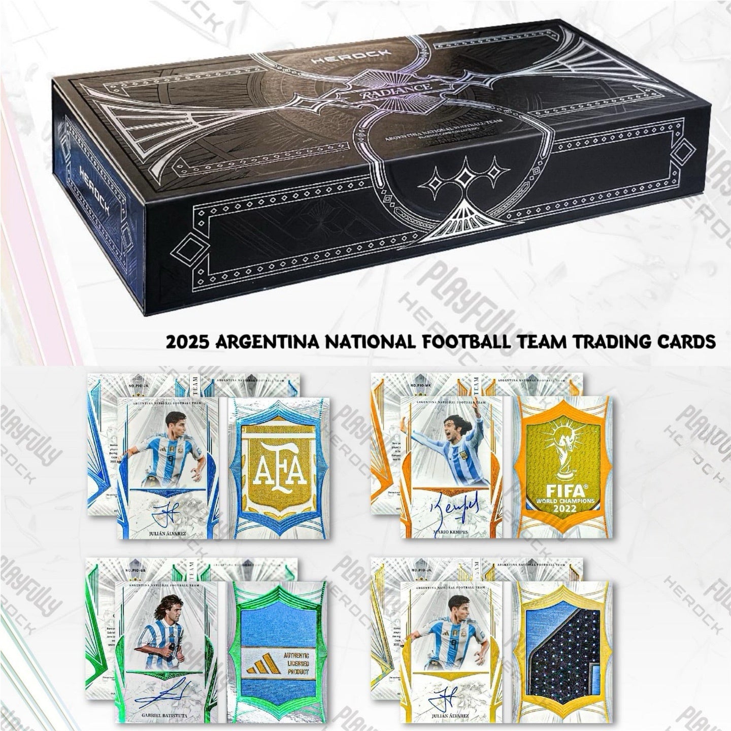 2025 Argentina National Football Team RADIANCE Trading Cards