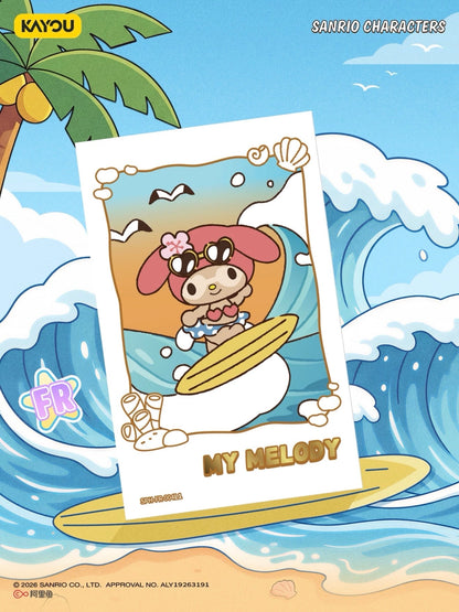 KAYOU Sanrio Characters Snap?Shot Photo Cards?Memory Pack: Summer Tide Chase