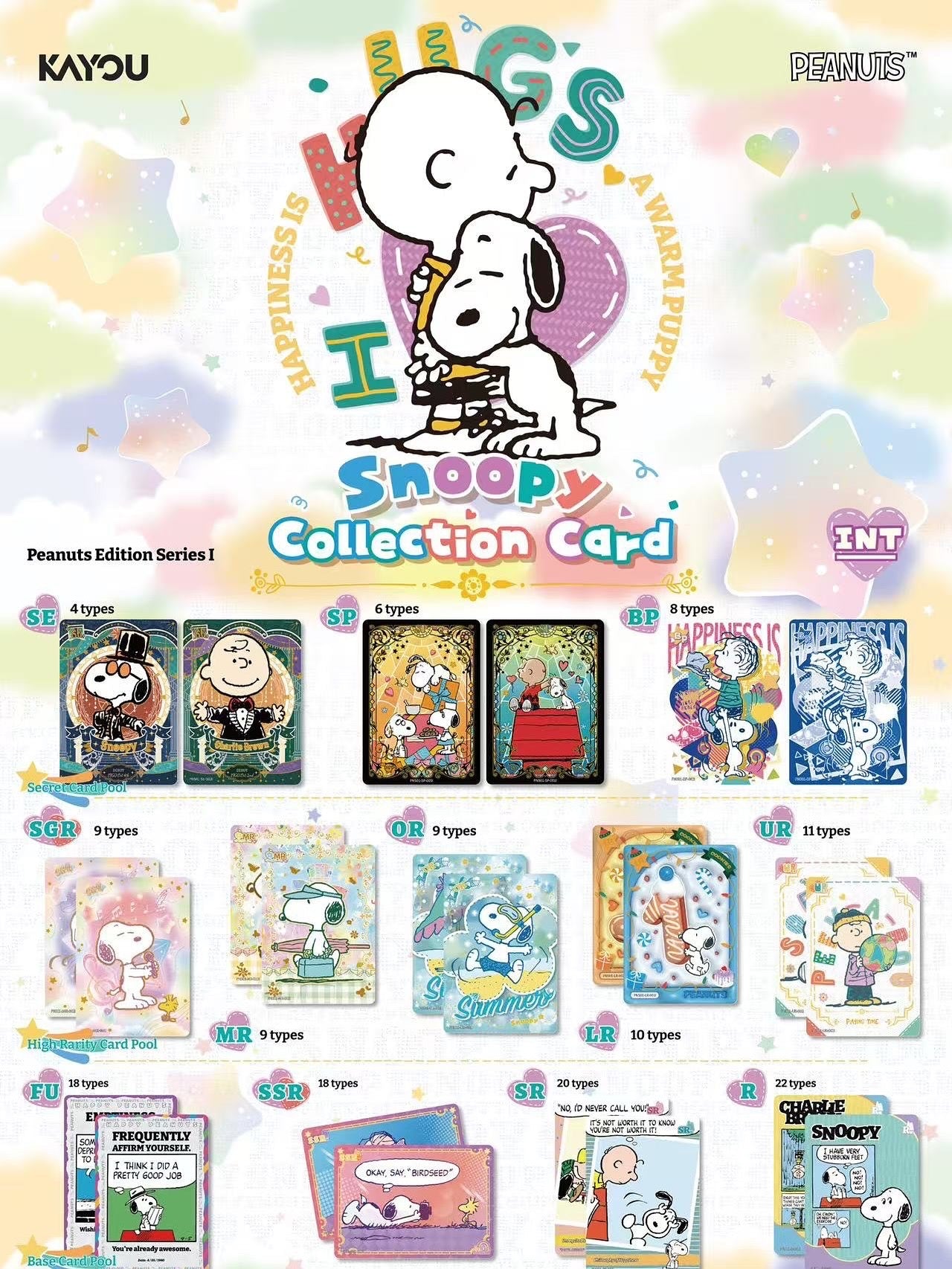 KAYOU Snoopy – Peanuts Collection Card – Peanuts Pack Wave 1 (English Version)