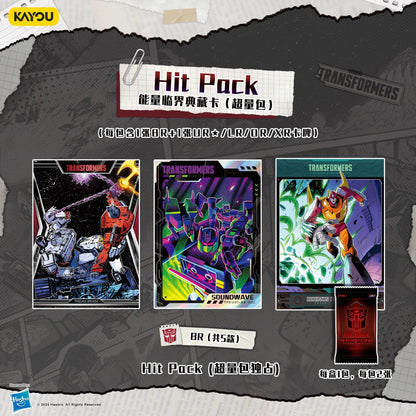 KAYOU Transformers: Energon Critical Collection – Hyper Boost Pack (Wave 1)