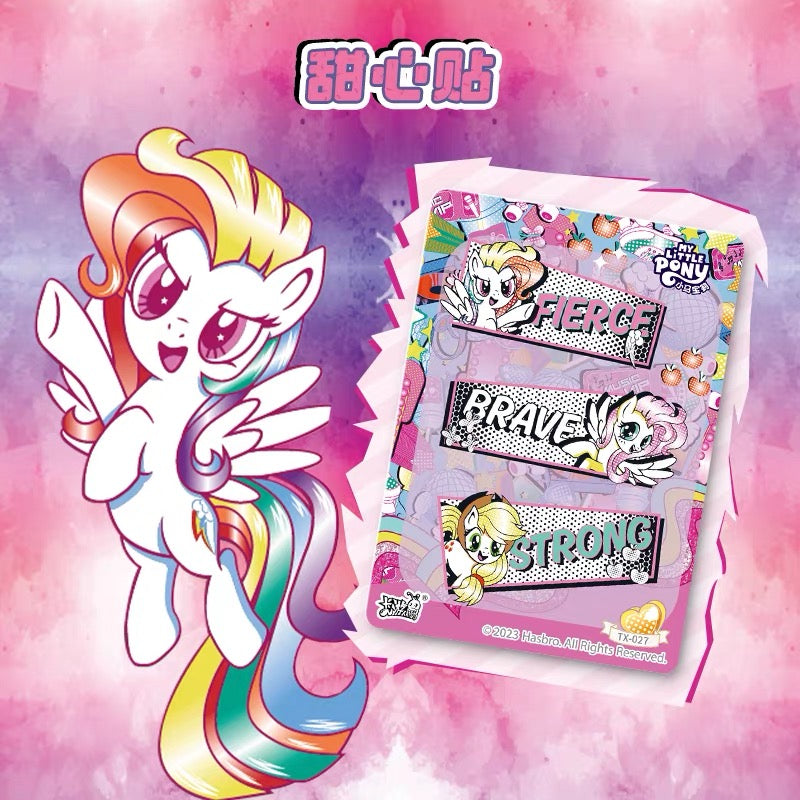 KAYOU My Little Pony Sweetheart Party Collectible Stickers - Heartful Bag Wave 1