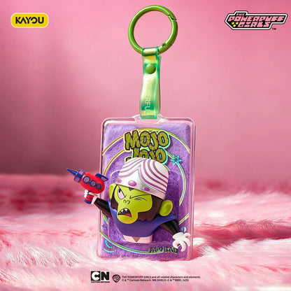 KAYOU Powerpuff Girls Fluffy Dangler Charms – Dazzling Courage Series Wave 1 | One Full Box (6 Small Boxes)