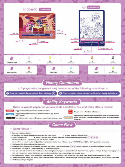 My Little Pony TCG Starter Deck – Friendships Begin | KAYOU MLP Cards English Version