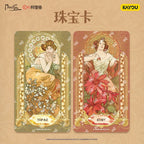 Card Game Eternal Mucha Legendary Collection Cards - Flower Collection Cards Vol. 1 - Official Authentic Peripheral Collectible Cards