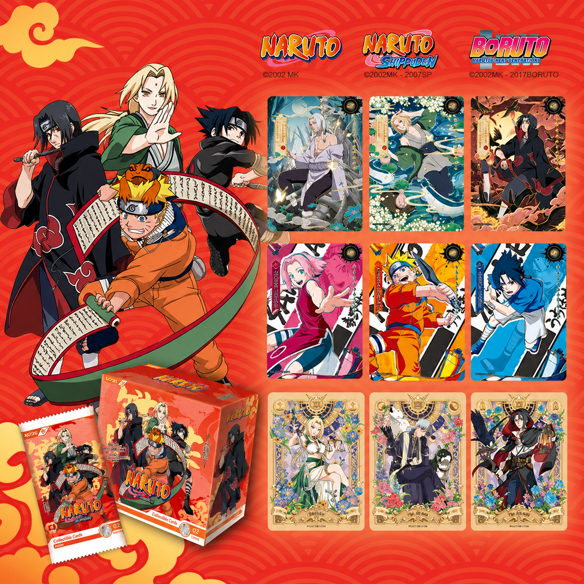 NARUTO Collectible Cards - Earth Scroll 002 SEA English - KAYOU NARUTO Smriti Trading Cards