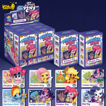 Kayou My Little Pony 3D Photo Frame Fridge Magnet Ornament: Magical Home Vol.1