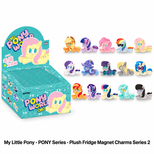 KAYOU My Little Pony - PONY Series - Plush Fridge Magnet Charms Series 2