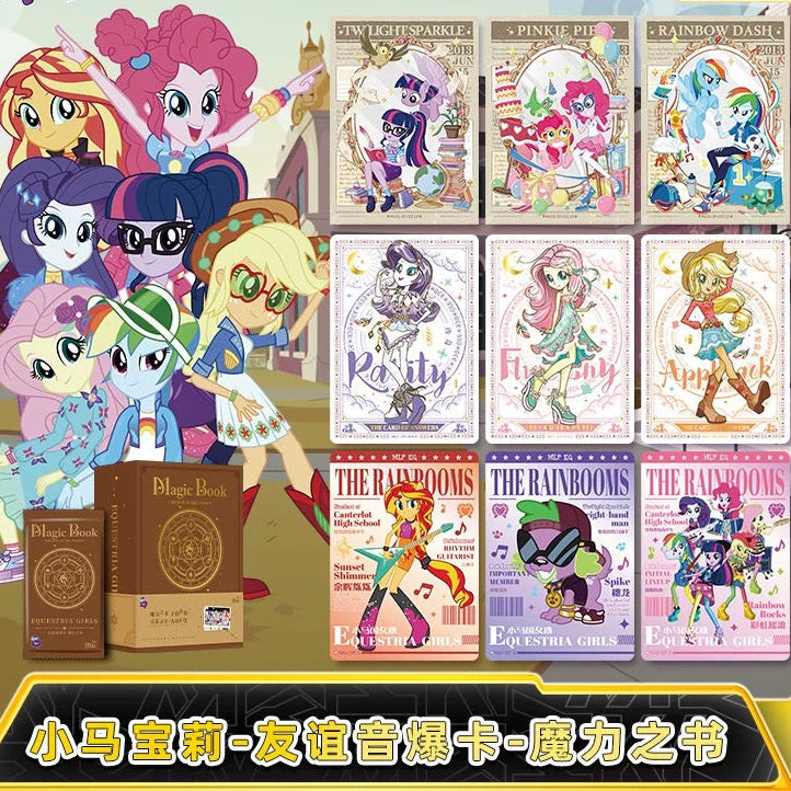 KAYOU My Little Pony Magic Book – Friendship Soundburst Card Equestria Girls | Official Full Box