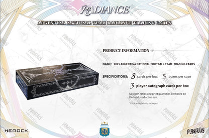 2025 Argentina National Football Team RADIANCE Trading Cards